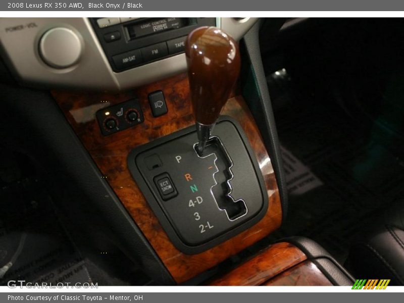 Black Onyx / Black 2008 Lexus RX 350 AWD