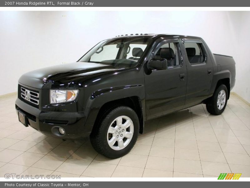 Formal Black / Gray 2007 Honda Ridgeline RTL