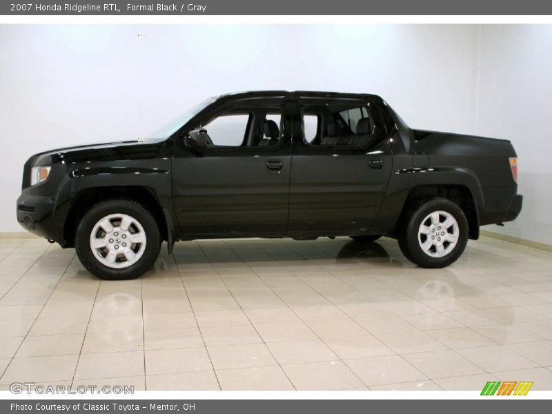 Formal Black / Gray 2007 Honda Ridgeline RTL