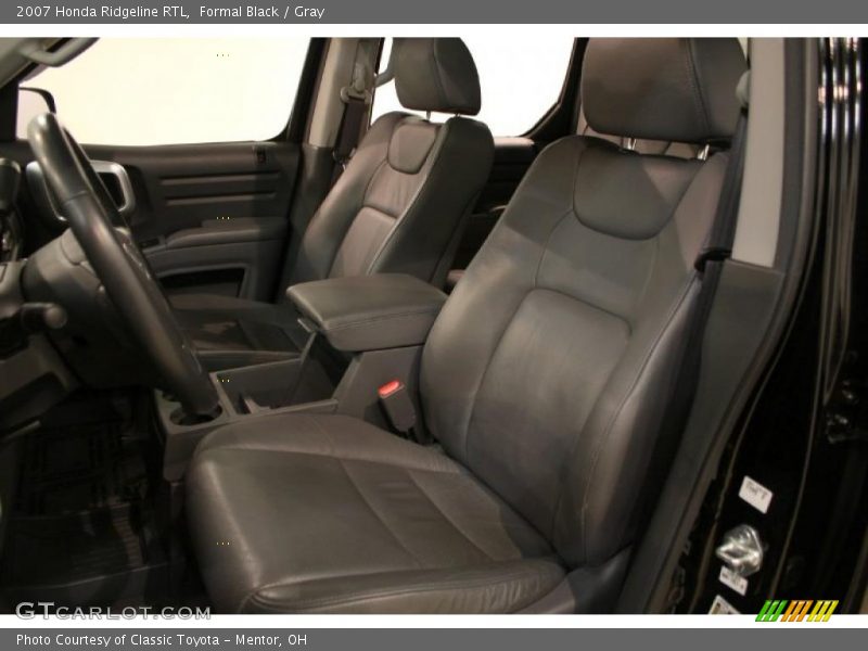 Formal Black / Gray 2007 Honda Ridgeline RTL