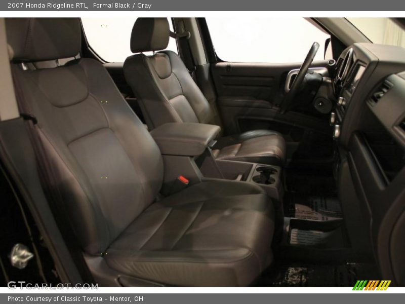 Formal Black / Gray 2007 Honda Ridgeline RTL