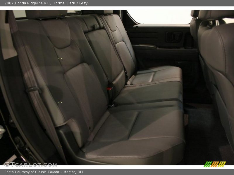 Formal Black / Gray 2007 Honda Ridgeline RTL
