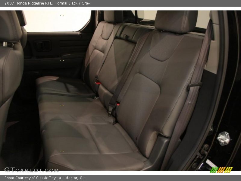 Formal Black / Gray 2007 Honda Ridgeline RTL