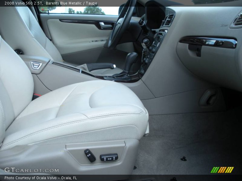 Barents Blue Metallic / Taupe 2008 Volvo S60 2.5T