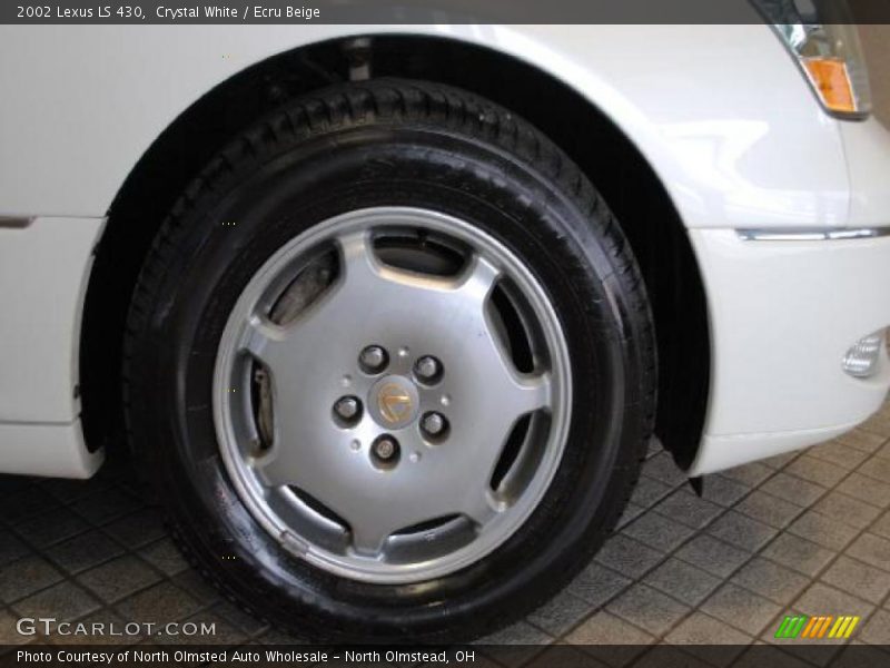Crystal White / Ecru Beige 2002 Lexus LS 430