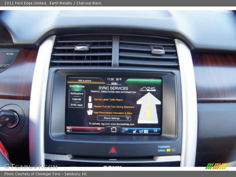 Earth Metallic / Charcoal Black 2011 Ford Edge Limited