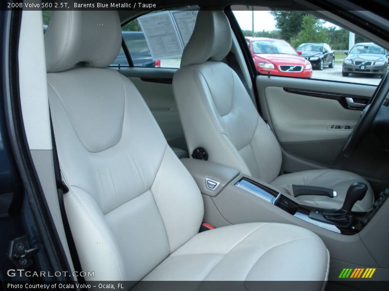 Barents Blue Metallic / Taupe 2008 Volvo S60 2.5T