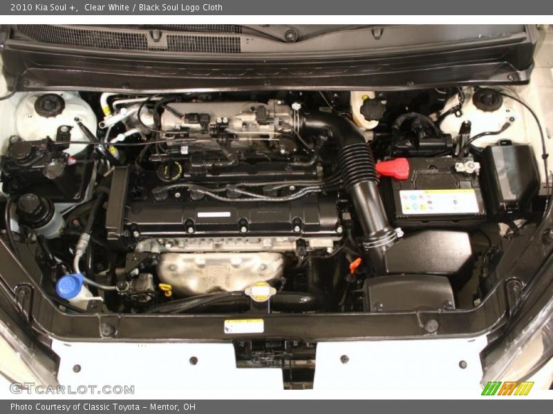 Clear White / Black Soul Logo Cloth 2010 Kia Soul +