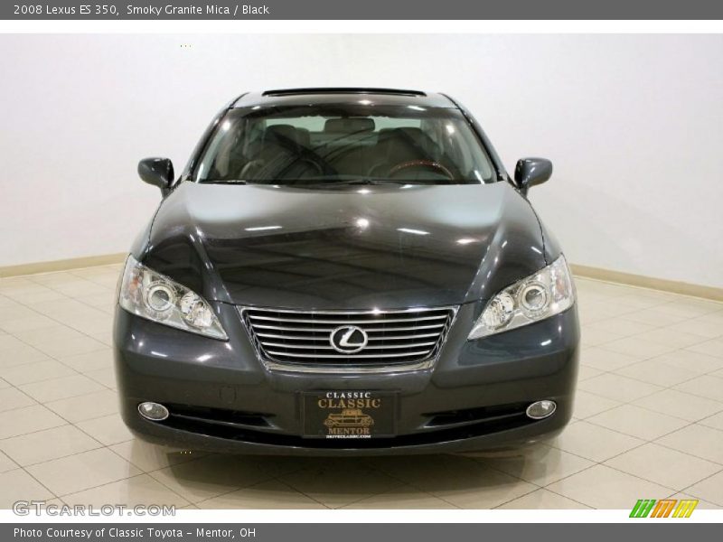 Smoky Granite Mica / Black 2008 Lexus ES 350