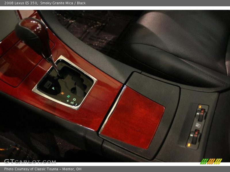 Smoky Granite Mica / Black 2008 Lexus ES 350