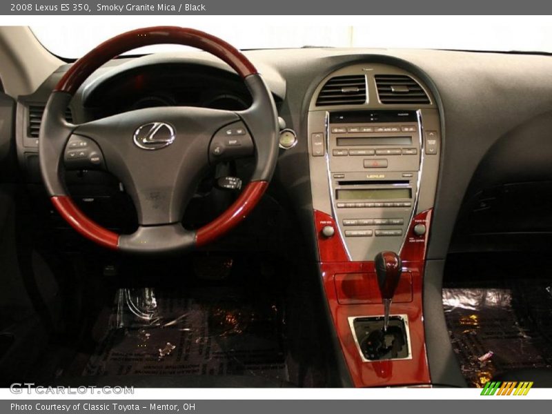 Smoky Granite Mica / Black 2008 Lexus ES 350