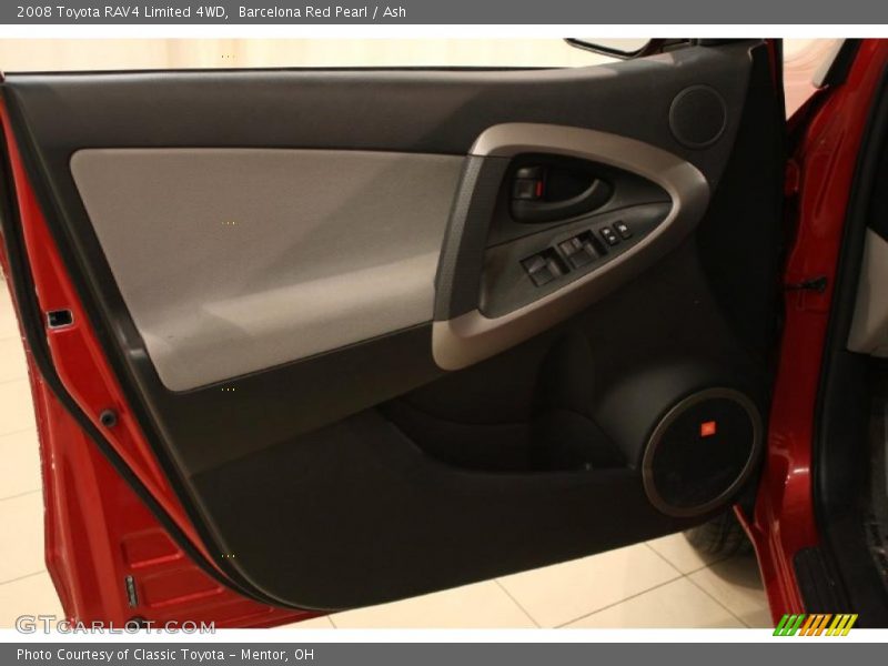 Barcelona Red Pearl / Ash 2008 Toyota RAV4 Limited 4WD
