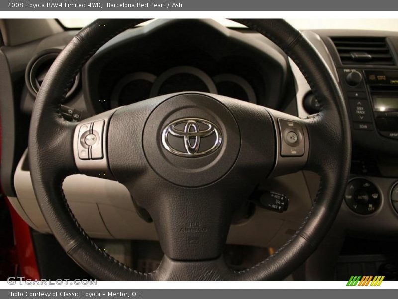 Barcelona Red Pearl / Ash 2008 Toyota RAV4 Limited 4WD
