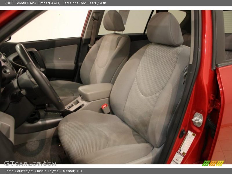 Barcelona Red Pearl / Ash 2008 Toyota RAV4 Limited 4WD