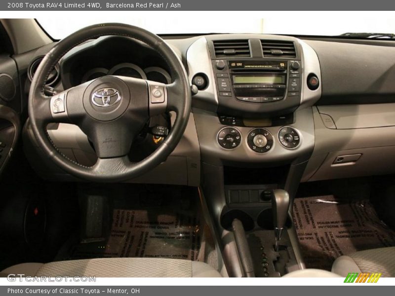 Barcelona Red Pearl / Ash 2008 Toyota RAV4 Limited 4WD