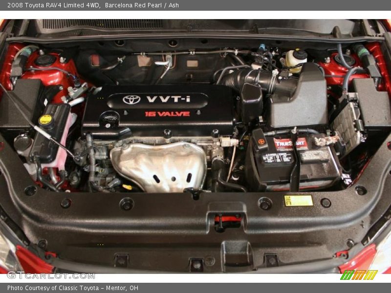 Barcelona Red Pearl / Ash 2008 Toyota RAV4 Limited 4WD
