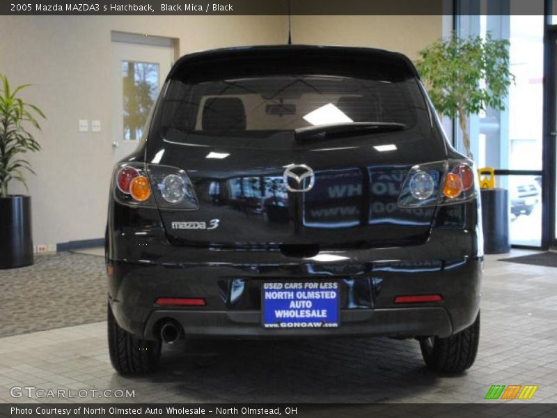 Black Mica / Black 2005 Mazda MAZDA3 s Hatchback