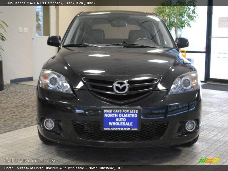 Black Mica / Black 2005 Mazda MAZDA3 s Hatchback