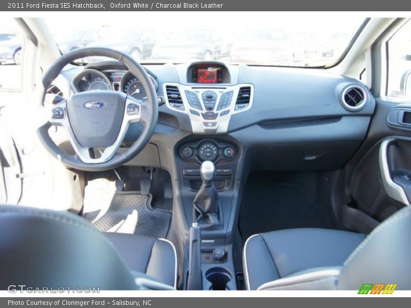 Dashboard of 2011 Fiesta SES Hatchback