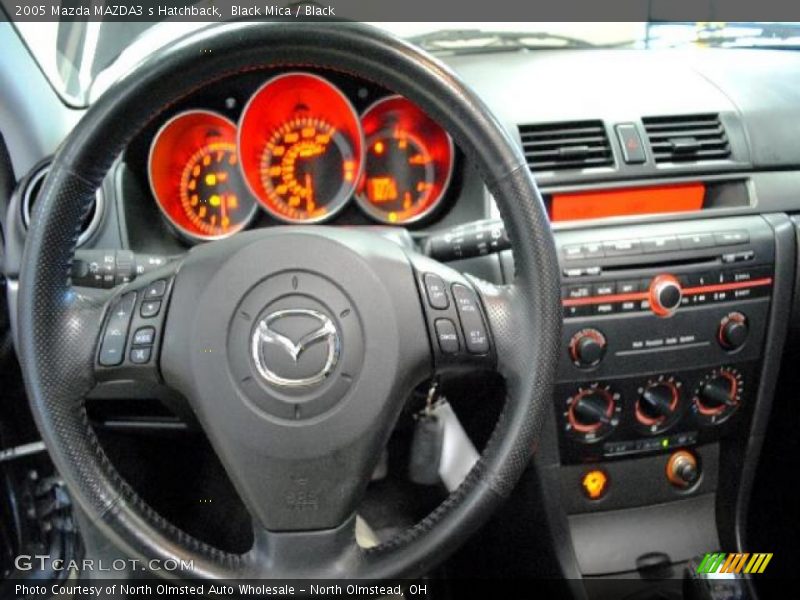 Black Mica / Black 2005 Mazda MAZDA3 s Hatchback