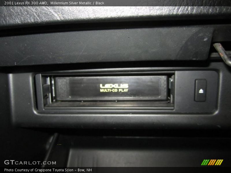 Millennium Silver Metallic / Black 2001 Lexus RX 300 AWD