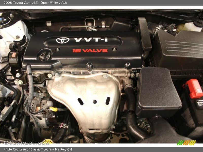 Super White / Ash 2008 Toyota Camry LE