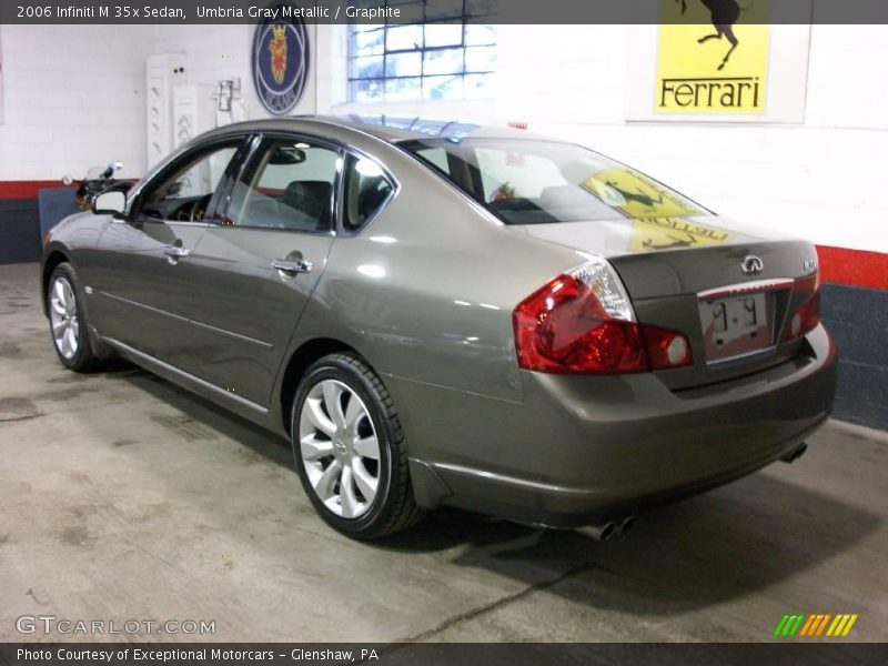 Umbria Gray Metallic / Graphite 2006 Infiniti M 35x Sedan