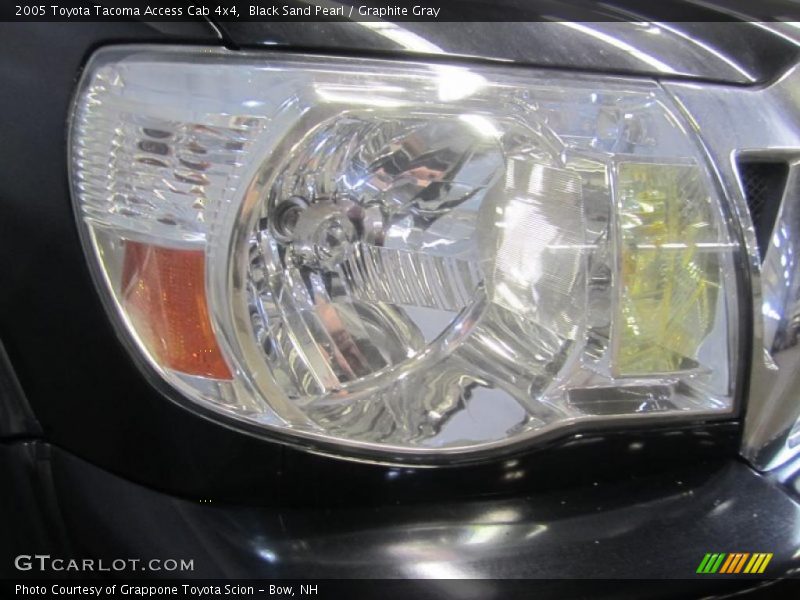 Black Sand Pearl / Graphite Gray 2005 Toyota Tacoma Access Cab 4x4