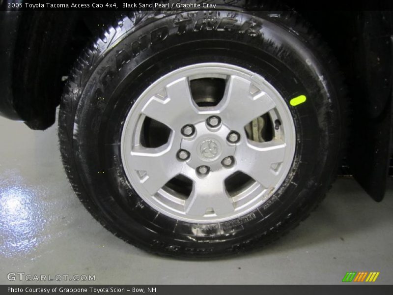 Black Sand Pearl / Graphite Gray 2005 Toyota Tacoma Access Cab 4x4
