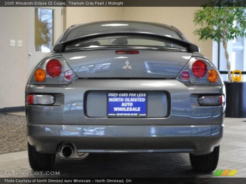 Titanium Gray Pearl / Midnight 2005 Mitsubishi Eclipse GS Coupe