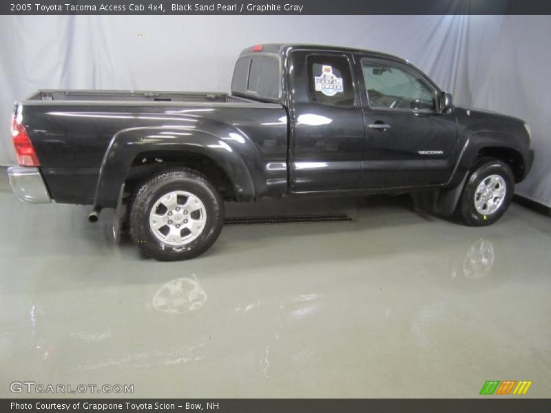 Black Sand Pearl / Graphite Gray 2005 Toyota Tacoma Access Cab 4x4