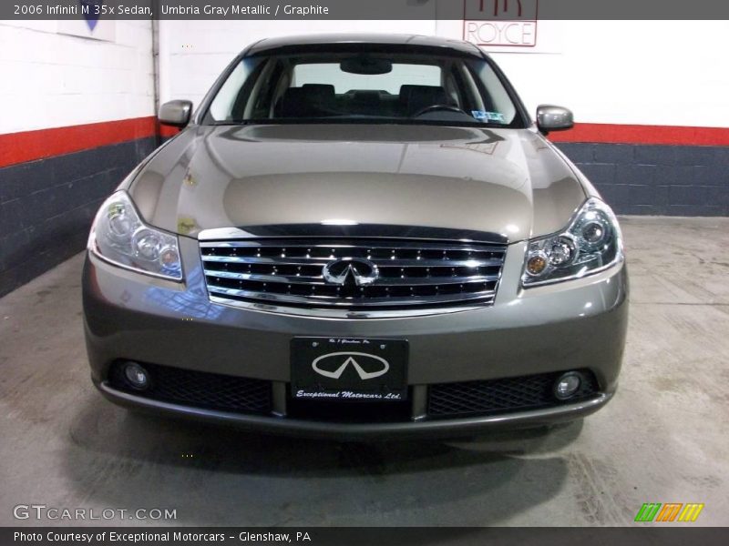 Umbria Gray Metallic / Graphite 2006 Infiniti M 35x Sedan