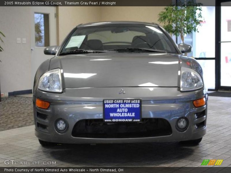 Titanium Gray Pearl / Midnight 2005 Mitsubishi Eclipse GS Coupe