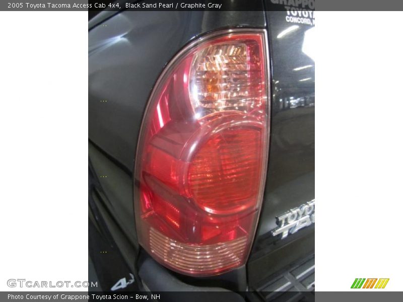 Black Sand Pearl / Graphite Gray 2005 Toyota Tacoma Access Cab 4x4
