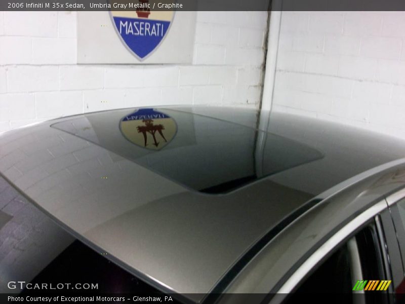 Umbria Gray Metallic / Graphite 2006 Infiniti M 35x Sedan