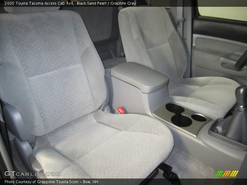 Black Sand Pearl / Graphite Gray 2005 Toyota Tacoma Access Cab 4x4