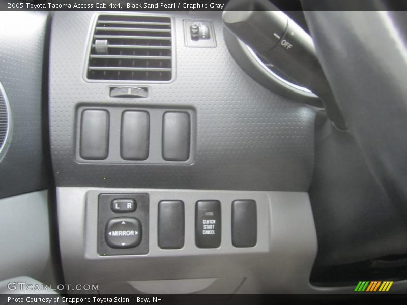 Black Sand Pearl / Graphite Gray 2005 Toyota Tacoma Access Cab 4x4