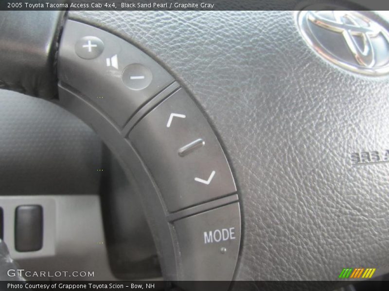 Black Sand Pearl / Graphite Gray 2005 Toyota Tacoma Access Cab 4x4