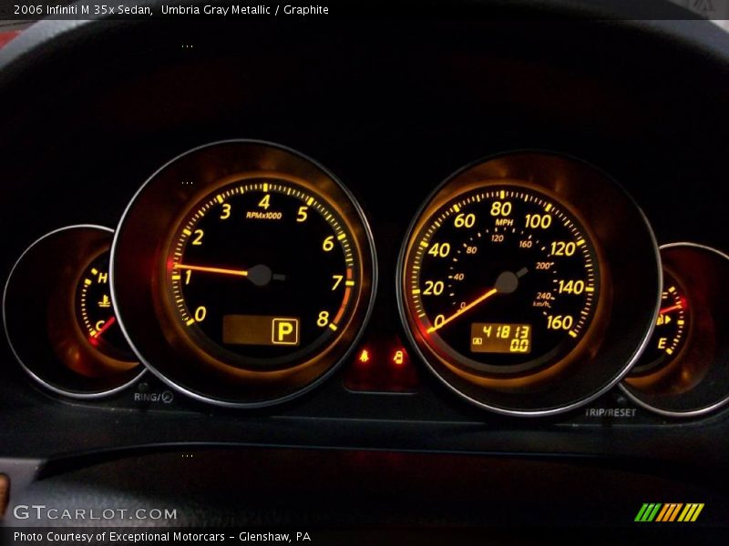 Umbria Gray Metallic / Graphite 2006 Infiniti M 35x Sedan