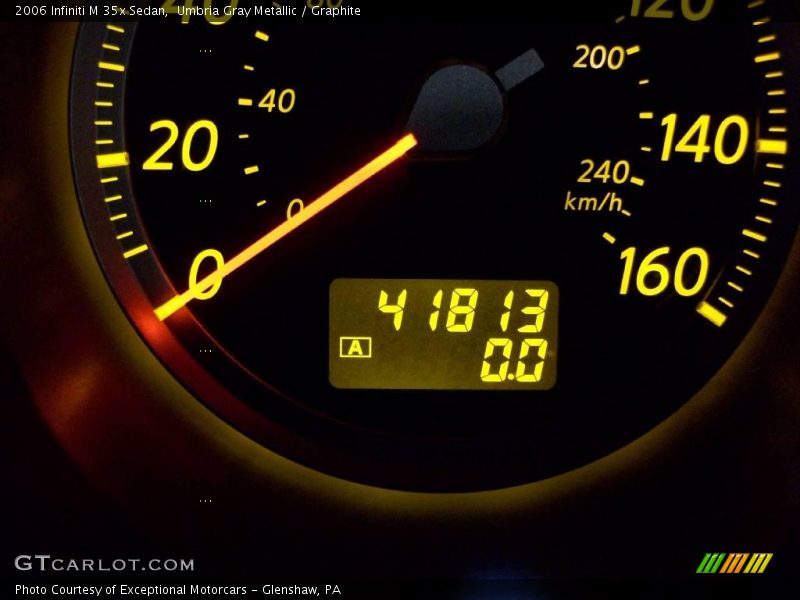 Umbria Gray Metallic / Graphite 2006 Infiniti M 35x Sedan