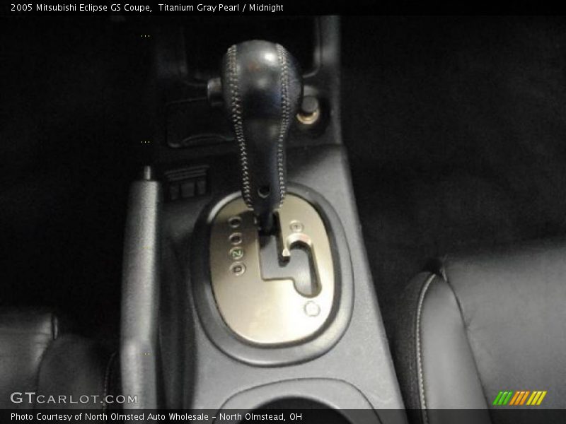 Titanium Gray Pearl / Midnight 2005 Mitsubishi Eclipse GS Coupe