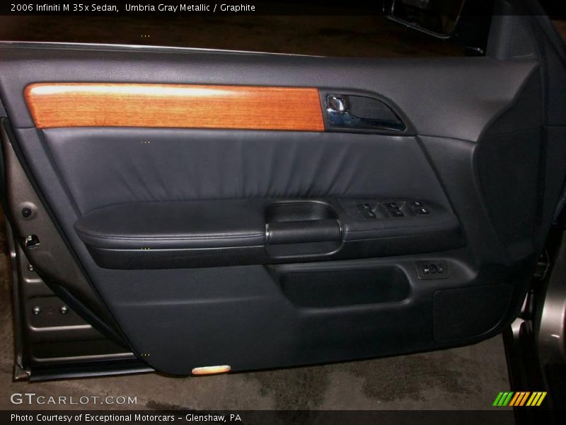 Umbria Gray Metallic / Graphite 2006 Infiniti M 35x Sedan