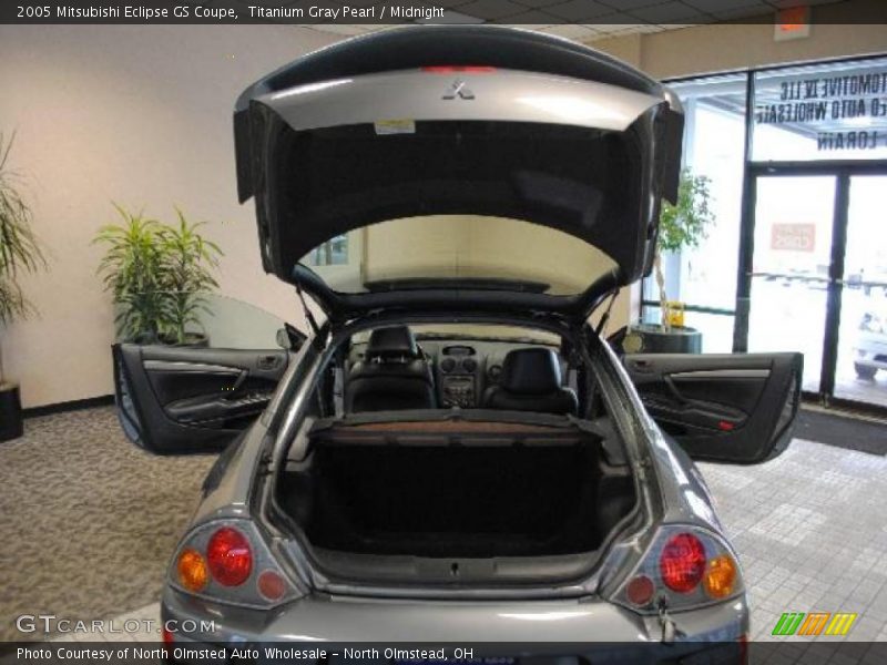 Titanium Gray Pearl / Midnight 2005 Mitsubishi Eclipse GS Coupe