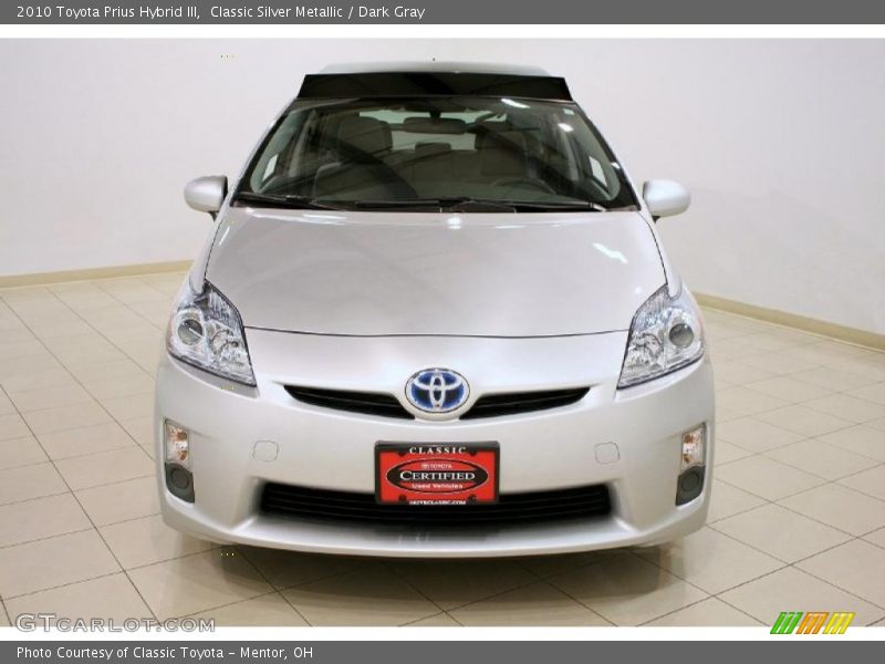 Classic Silver Metallic / Dark Gray 2010 Toyota Prius Hybrid III