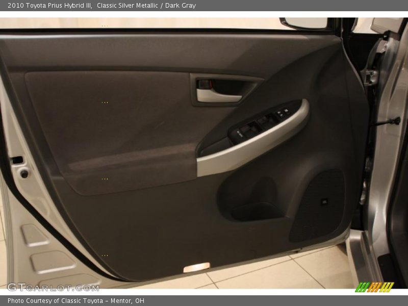 Classic Silver Metallic / Dark Gray 2010 Toyota Prius Hybrid III