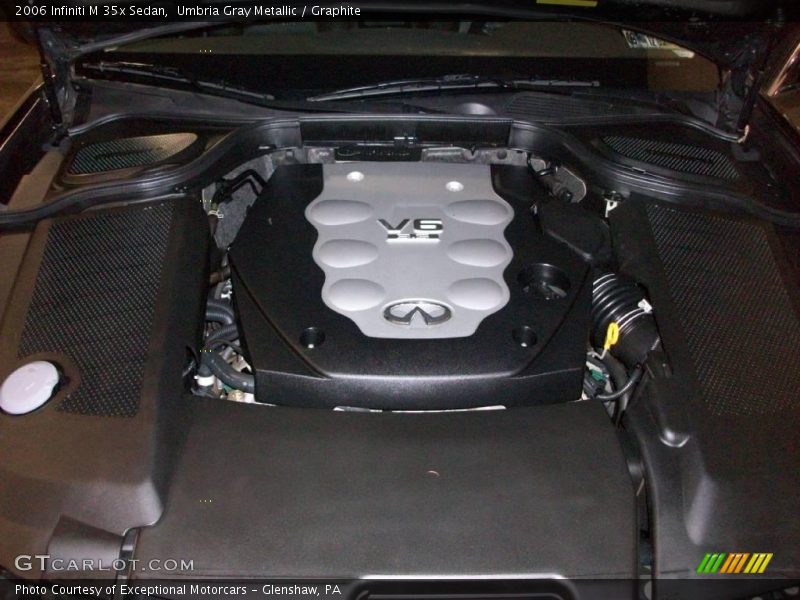 Umbria Gray Metallic / Graphite 2006 Infiniti M 35x Sedan