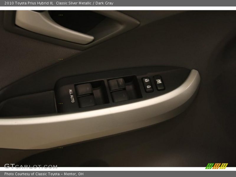Classic Silver Metallic / Dark Gray 2010 Toyota Prius Hybrid III