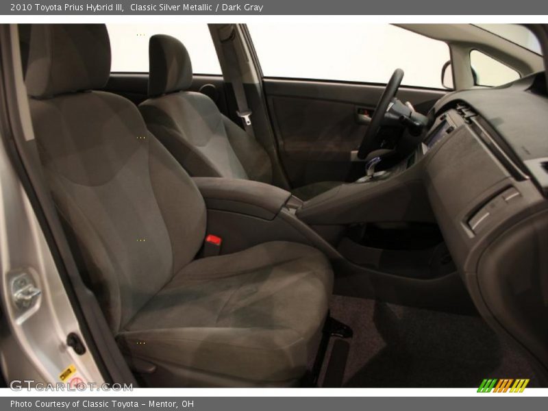 Classic Silver Metallic / Dark Gray 2010 Toyota Prius Hybrid III