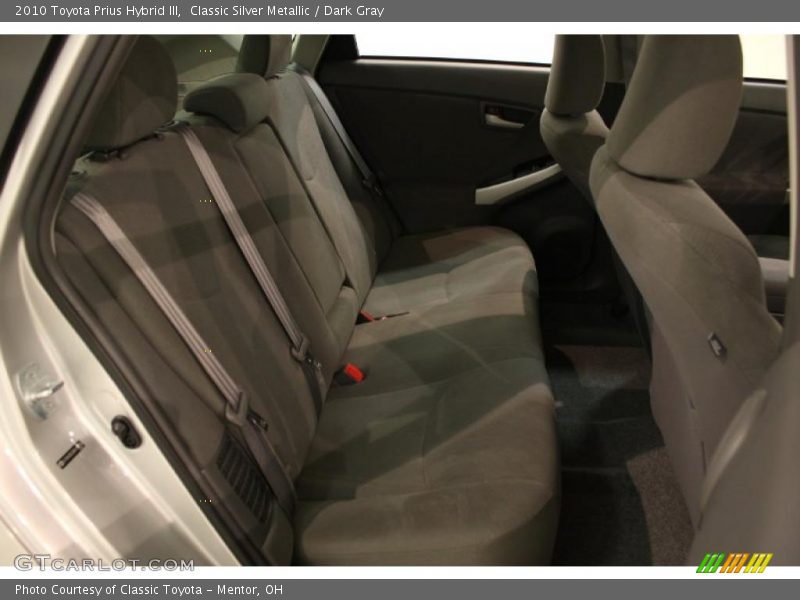 Classic Silver Metallic / Dark Gray 2010 Toyota Prius Hybrid III