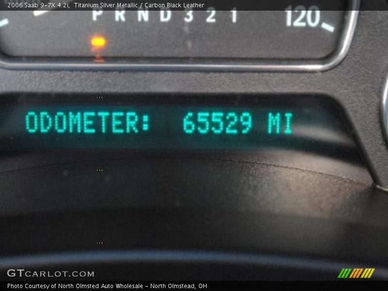 Titanium Silver Metallic / Carbon Black Leather 2006 Saab 9-7X 4.2i